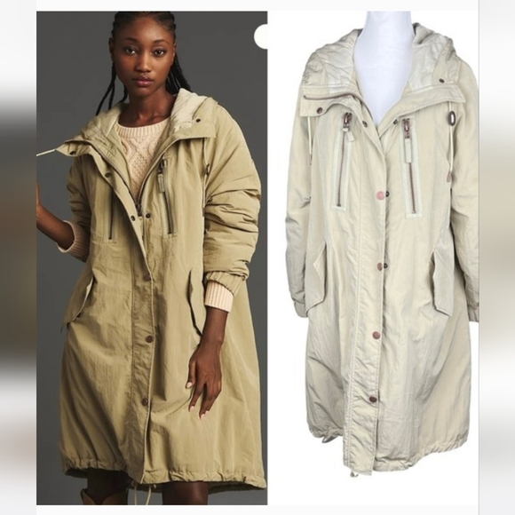 AnthropologiePILCRO Anorak Fisherman Coat Size S